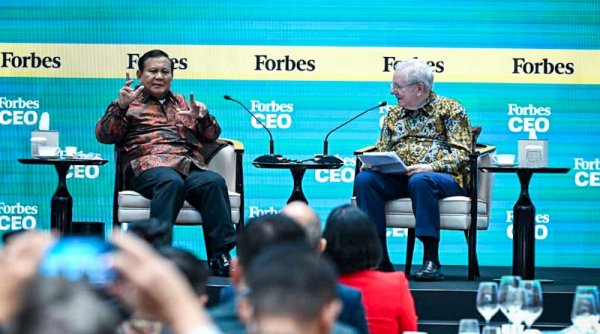 Prabowo Hadiri Forbes Global CEO Conference 2025, Dorong Kolaborasi Global
