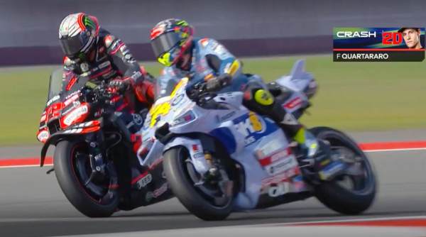 Pembalap Aprilia Racing, Marco Bezzecchi, Kembali Unjuk Gigi di Kualifikasi MotoGP Indonesia 2025