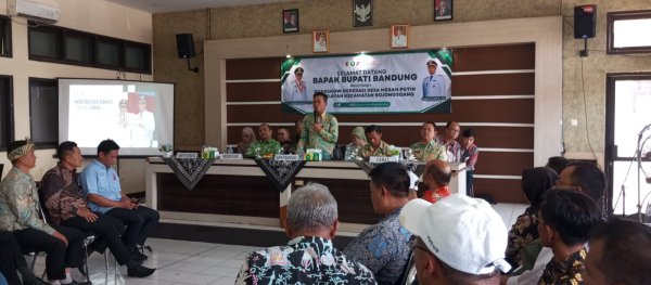 Bupati Bandung Turun Tangan Kembangkan KDMP di Kecamatan Bojongsoang