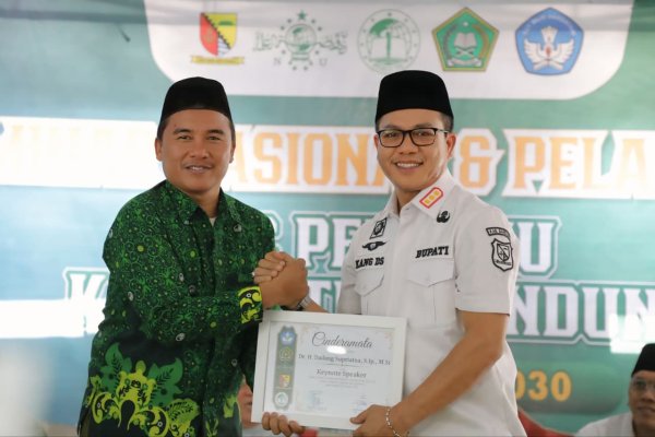 Bupati Bandung Dorong PERGUNU Perkuat Nilai Aswaja dan Kompetensi Guru