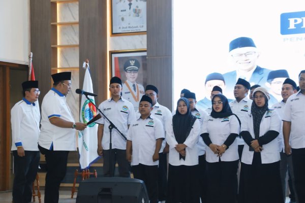 Cucun Lantik PC IKA PMII Kabupaten Bandung Periode 2025-2030: Guyub Rukun Pergerakan