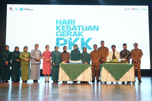 PKK Kabupaten Bandung Perkuat Komitmen Dukung Asta Cita di HKG ke-53
