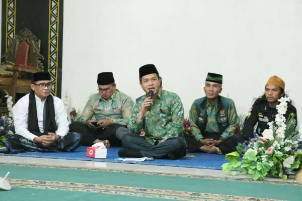 Bupati Bandung Hadiri Haul ke-2 KH. Asep Anwar Hidayat di Ponpes Misbahul Falah Al Islami
