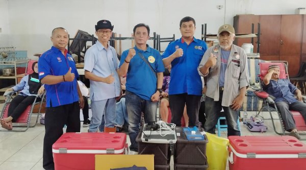 Kolaborasi Donor Darah PUK KEP SPSI Papyrus Sakti & Redti Kita