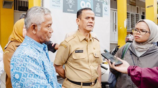 Disdik Kota Bandung Periksa Bangunan SMP Pasundan 1 dan 2 Usai Kelas Ambruk