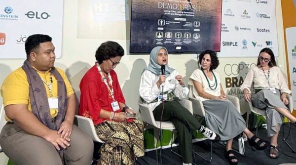 Diskusi Film “Demo(k)ras(i)” Gaungkan Seruan Keadilan Iklim di COP Belém