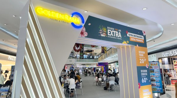Golden Rama Gelar EXTRA – Experience Travel 2025 di Lima Kota Indonesia