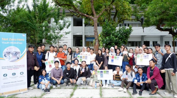 Acara Net Zero Hero yang digelar Icheiko bersama Gawirea