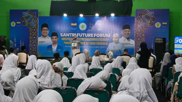 Santri Future Forum 2025, Humaira: Santri Jadi Agen Perubahan dan Nilai-Nilai Akhlakul Karimah