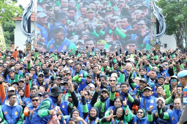 Kapolri Apresiasi Komunitas Ojol sebagai Mitra Kamtibmas dan Penggerak Ekonomi Masyarakat