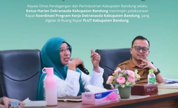Rakor Dekranasda Kabupaten Bandung: Soroti Program Strategis Pengembangan Batik Kina