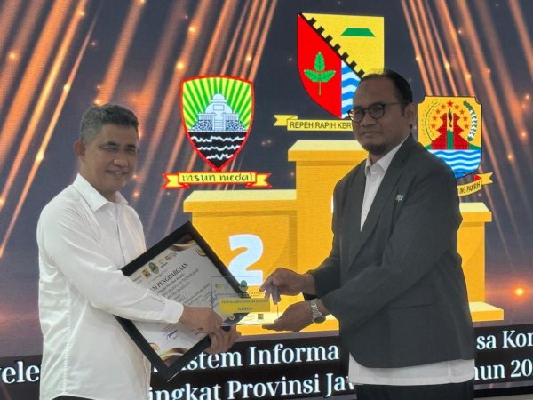 Sabet 3 Penghargaan, DPUTR Kabupaten Bandung Juara Umum Penyelenggaraan Jasa Konstruksi Tingkat Jabar