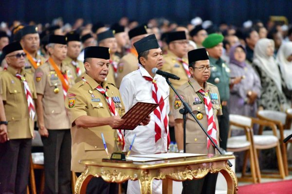 Herman Suryatman Pimpin Kwarda Pramuka Jabar, Fokus Penanggulangan Bencana dan Lingkungan