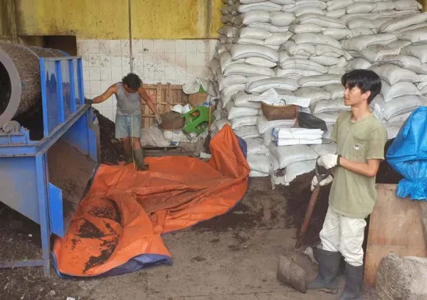 Ribuan Ton Kompos Pasar Gedebage Belum Terserap, Peluang Pertanian Kota Masih Terbuka