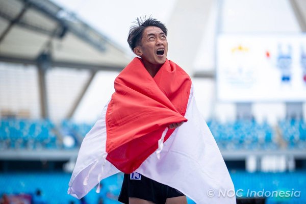 Jersey Emas SEA Games Robi Syianturi Dilelang, Donasi untuk Korban Bencana Sumatera