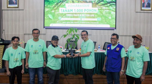 Nojorono Kudus dan UIN Sunan Kudus Tanam 1.000 Pohon untuk Lingkungan