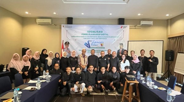 Dispusip Kabupaten Bandung Gelar Sosialisasi Transformasi Pengelolaan Arsip Digital melalui SILANCAR BEDAS