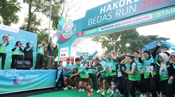 Hakordia Bedas Run 2025: Kabupaten Bandung Tegaskan Komitmen Bersih dan Berintegritas