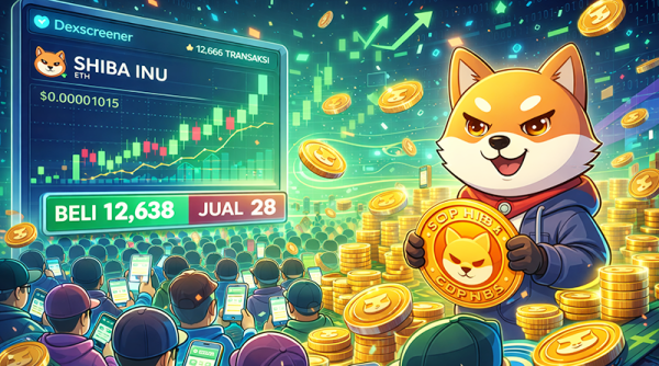 SHIB Ngegas Diam-Diam, Investor Kecil Masih Borong