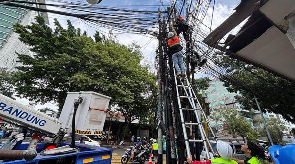 Kabel Semrawut Ditertibkan, Bandung Gaspol Terapkan Ducting System