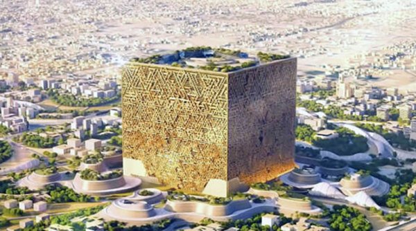Proyek Ikonik Riyadh Ditahan, Nasib Gedung Kubus Raksasa Masih Tanda Tanya