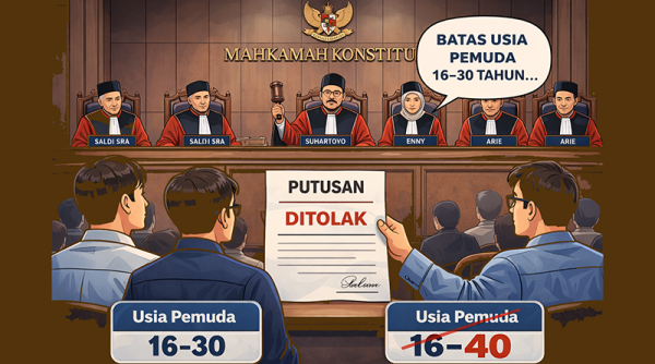 Batas Usia Pemuda Tetap 30 Tahun, MK Tegaskan Kewenangan DPR