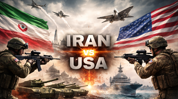 Iran vs Amerika: Adu Otot Militer di Ambang Perang Terbuka
