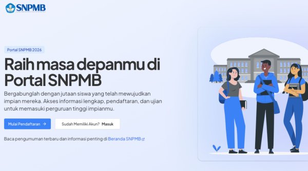 Registrasi Akun SNPMB 2026 Resmi Dibuka, Ini Caranya