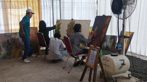 Jelekong, Kampung yang Hidup dari Warna dan Kanvas