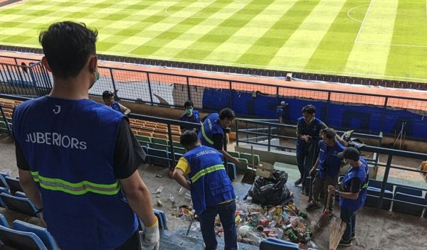 Persib Kelola 15,7 Ton Sampah di GBLA Sepanjang Desember 2025
