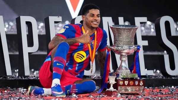 Trofi Perdana Jadi Titik Balik Rashford di Barcelona Usai Final Dramatis di Jeddah