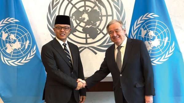 Di Markas PBB, Indonesia Pertegas Diplomasi Dua Negara; Guterres Dorong Peran Konstruktif di Board of Peace