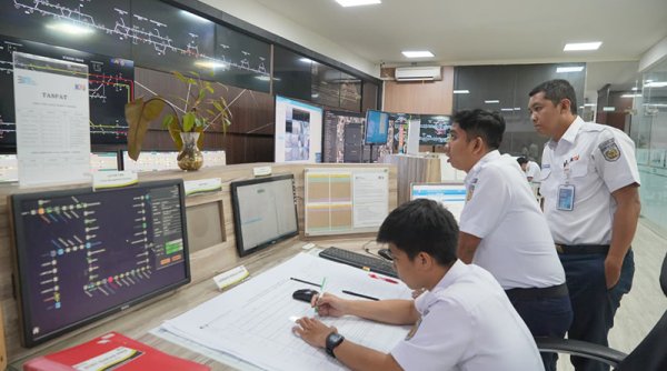 KAI Daop 2 Bandung Operasikan 4.370 KA dengan Ketepatan 99,84%