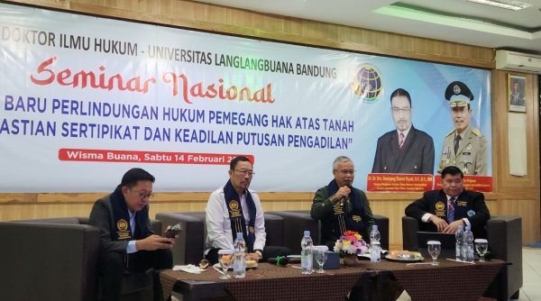 Mahasiswa S3 Ilmu Hukum UNLA Gelar Seminar Akademik Program Doktoral