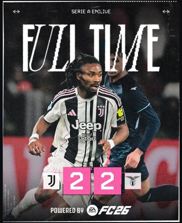 Dua Gol yang Hilang di Turin: Lazio Pulang dengan Luka dan Satu Poin