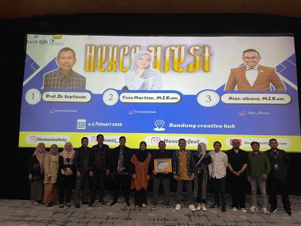 Mahasiswa Fikom Unisal Sulap Tugas Kuliah Jadi Festival Kreatif di Bandung