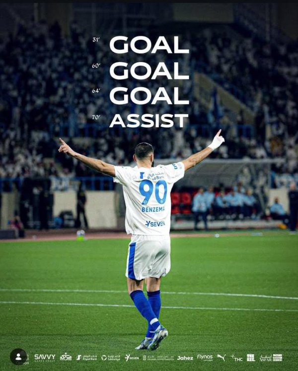 Malam Pertama yang Mengguncang, Benzema Buka Era Baru Al Hilal dengan Hujan Gol