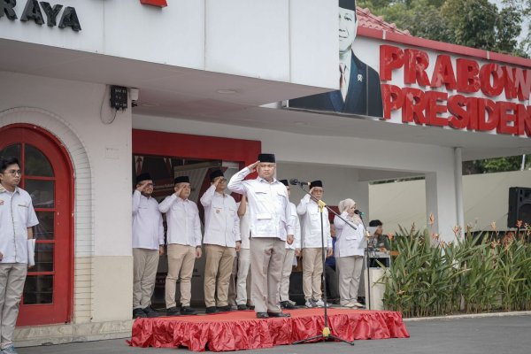 HUT Gerindra di Sumut, Sugiat Santoso Ajak Kader Tetap Kompak