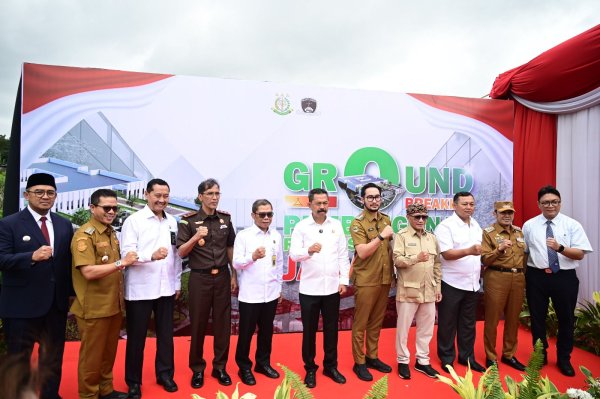 Peletakan Batu Pertama RS Adhyaksa Jabar, Komitmen Kejaksaan Hadirkan Layanan Kesehatan Modern
