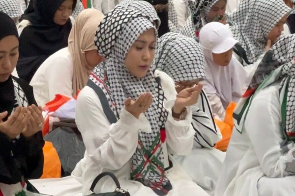 Momentum Bulan Ramadhan, Meity Gelar Doa Bersama untuk Palestina