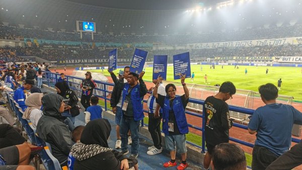 Pengelolaan Sampah Laga Persib vs PSBS: Hebat, 4,8 Ton Berhasil Dikelola