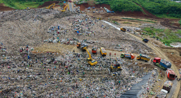 Pengangkutan ke TPA Sarimukti Pulih, Sampah Bandung Berangsur Normal