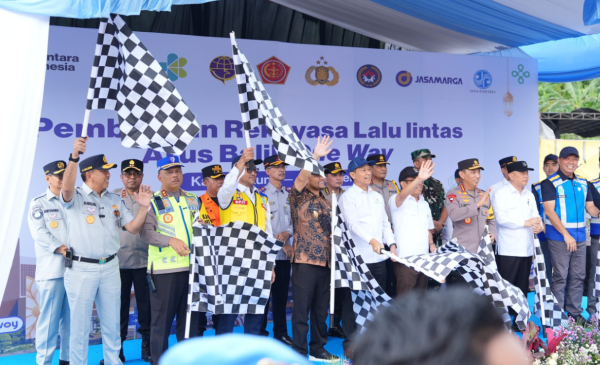 Kapolri Lepas One Way Nasional Arus Balik 2026
