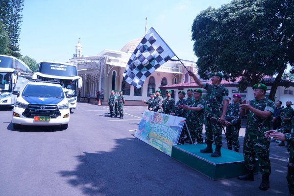 Mudik Gratis 2026, Kodam III/Siliwangi Berangkatkan 162 Pemudik