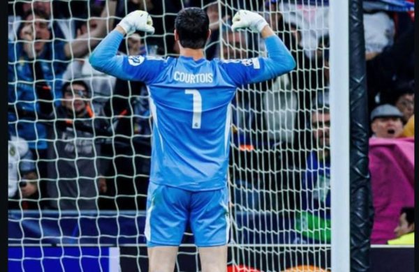 Assist Courtois Bawa Real Madrid Unggul atas Man City, Sekaligus Pecahkan Rekor Liga Champions