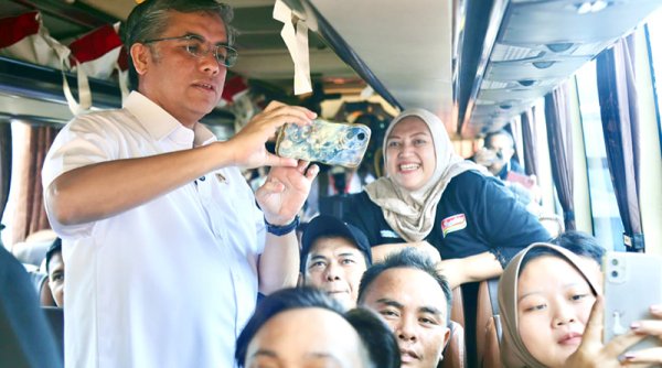 Menaker: Mudik Warmindo Bukti Tumbuh Bersama
