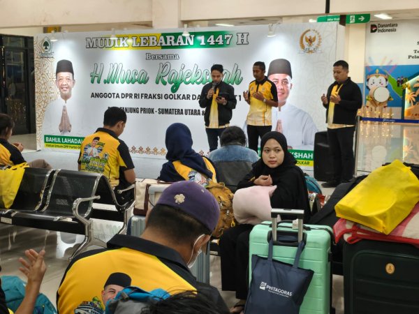 Musa Rajekshah Fasilitasi Mudik Gratis 150 Perantau Sumut