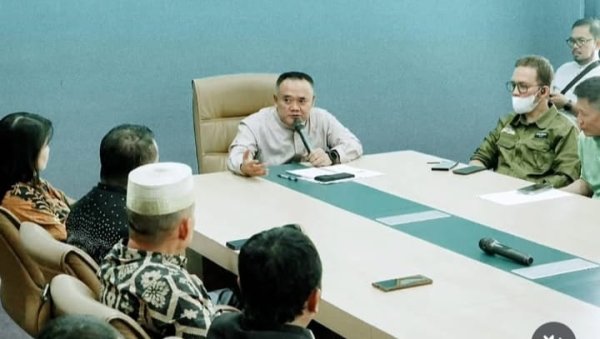 Disperkimtan dan Komisi IV DPRD Kota Tangerang Bahas Penanganan Rutilahu di Kabupaten Bandung
