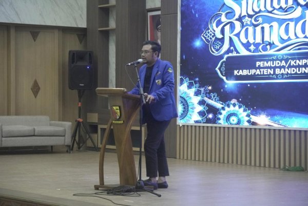 Rifki Fauzi: Silaturahmi Ramadhan KNPI Jadi Momentum Pemuda Berkontribusi untuk Kabupaten Bandung