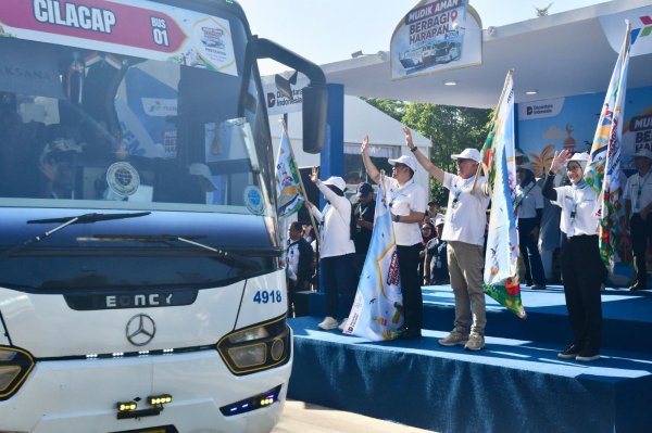Pertamina Lepas 5.000 Pemudik ke 23 Kota di Jawa
